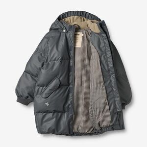Wheat PU PUFFER JACKET COAST